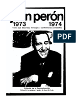 Discursos de Juan Domingo Perón 1973 - 1974 (Incompleto)