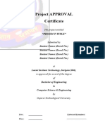 CSE Certificate Approval