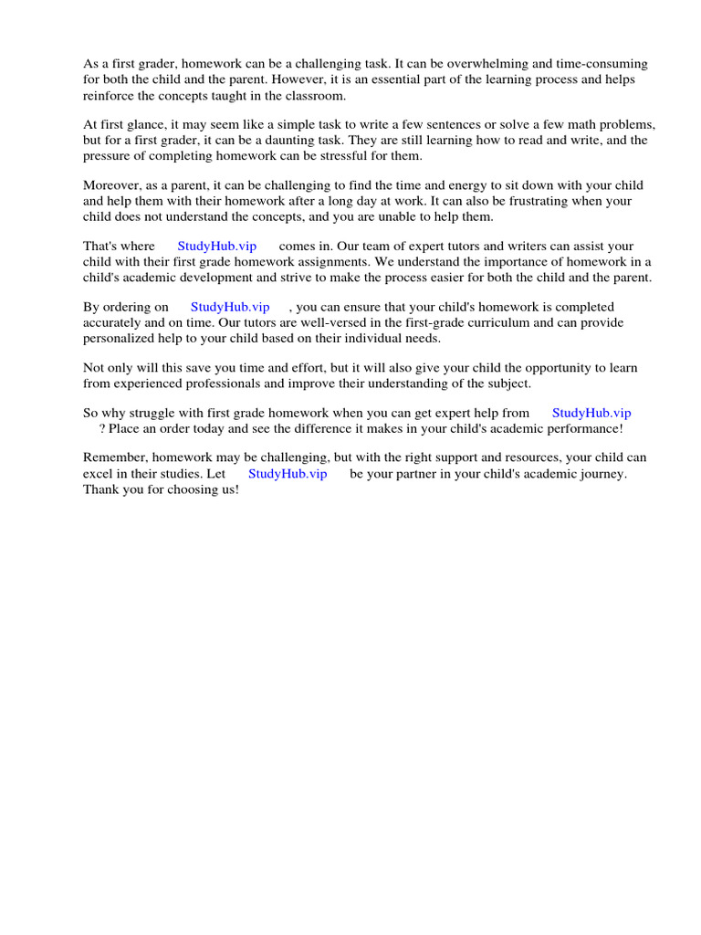 First Grade Homework Assignment Sheet | PDF | Worksheet | Homework