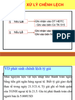 Nguyên Tắc Xử Lý Chênh Lệch