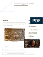 Sumérios - Quem Eram, Origem, Sociedade - História Do Mundo