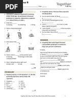 Together kl4 U8 Unit Test Standard B