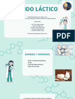 Presentación Trabajo de Química y Ciencia Ilustraciones Moléculas Verde Turquesa