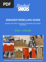 Free Sneaker Reselling Guide How To Cop