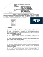 INFORME DE EVALUACIÓN DIAGNOSTICA 031 2024 V.C