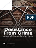 Desistance From Crime: Implications For Research, Policy, and Practice