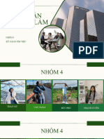 Green and White Minimalist Modern Professional Company Profile Presentation