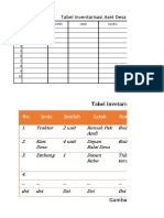 Tabel latihan penentuan jenis usaha dan analisa (2)