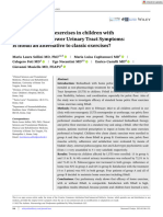 Neurourology and Urodynamics - 2022 - Sollini - Home pelvic floor exercises in children with non‐neurogenic Lower Urinary