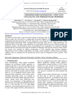 GREEN SYNTHESIS OF CHROMIUM OXIDE NANOPARTICLES - STUDY OF ITS ANTIBACTERIAL, PHOTOCATALYTIC AND THERMODYNAMIC PROPERTIES