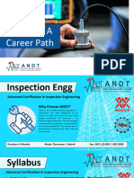Advanced Certification in Inspection Engineering