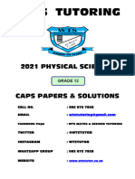 2021 WTS 12 Physical Sciecnces Guide Q & S