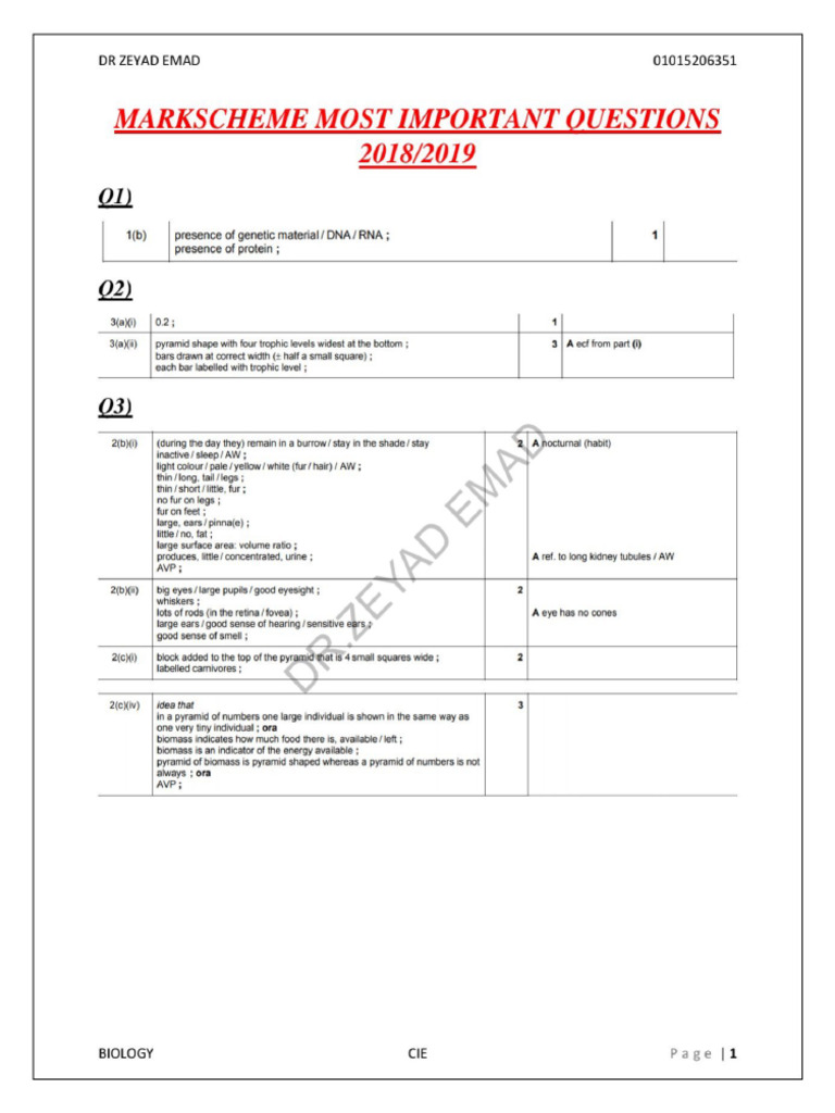 Ms Most Imp p4 Q 2018-2020 | PDF