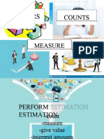 Lesson 3 - Perform Estimation and Calculation