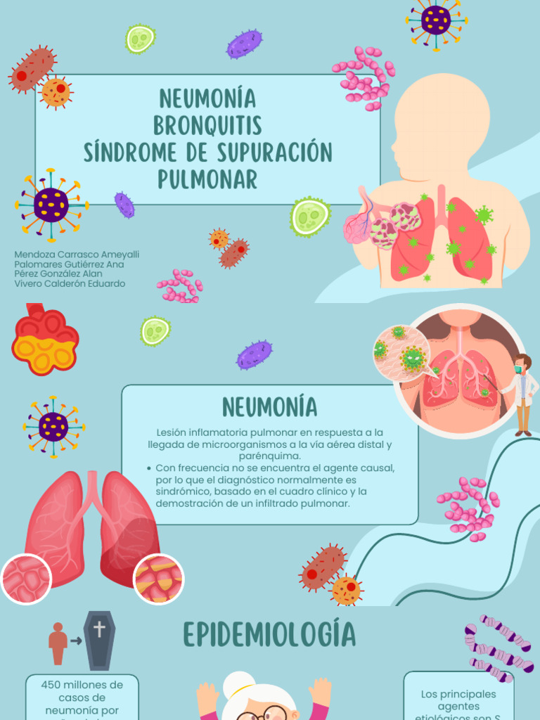 Guía Completa sobre Neumonía y Bronquitis | PDF | Neumonía | Tos