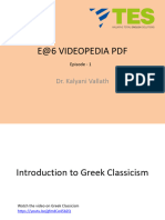 Introduction To Greek Classicism