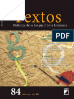 Revista Textos 84 Abril 19 Reflexion Interlinguistica Tx084