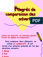 Les Degres de Comparaison Des Adverbes