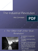 The Industrial Revolution: - Key Concepts