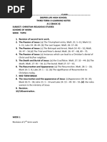 Basic 8 CRS 3rd Term