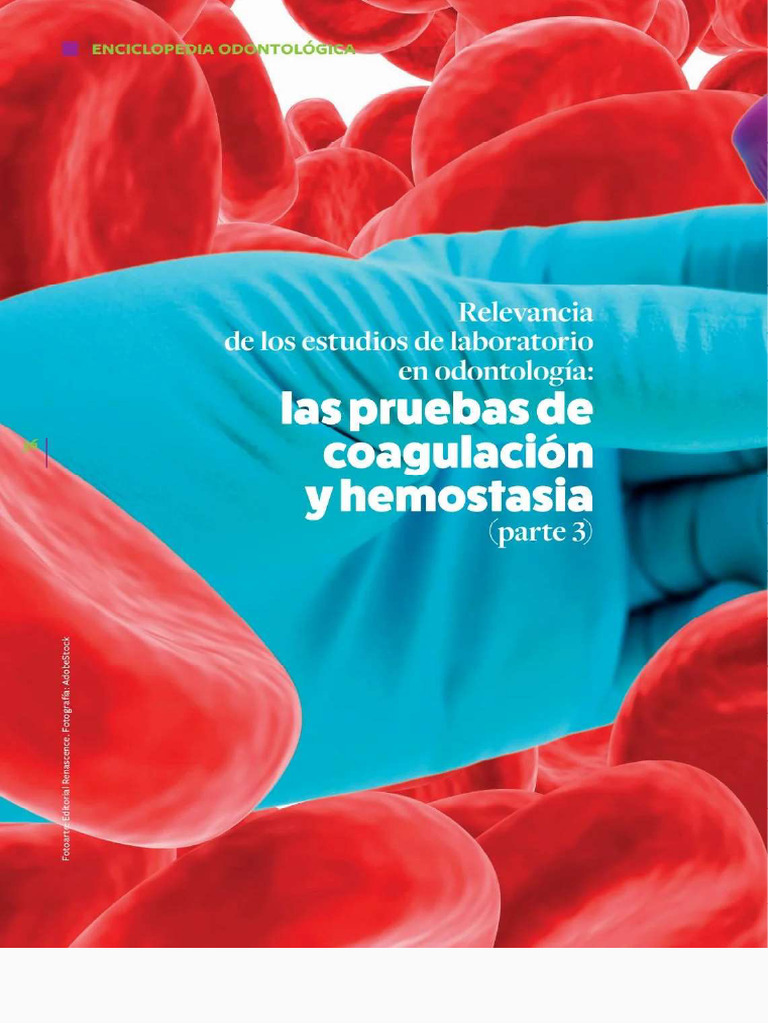 Pruebas de Coagulacion y Hemostasia (Articulo) | PDF