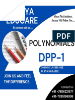 Dpp 1 Polynomials