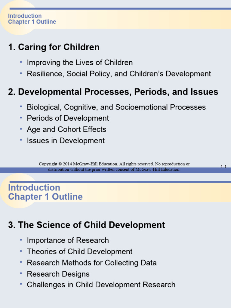 Chapter 1-Introduction | PDF | Child Development | Psychoanalysis