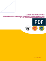 Guide Du Demandeur AOPIGP Viticole