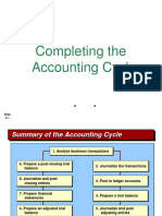 Session 6 - Completing The Accounting Cycle