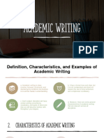 18 Academic Writing