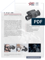 AGM PVS-14 Night-Vision Monocular Specsheet