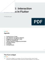 Lecture 6 - Interaction Interfaces in Flutter - ١١٥١٥٩