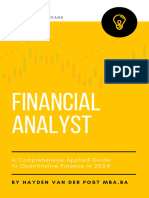 Financial Analyst A Comprehensive Applied Guide to Quantitative Finance in 2024 A Holistic Guide to Python for Finance,... (Van Der Post, Hayden)Reactive Publishing_2024_English_—_—_B0CTYS38WC_... (Z-Library)