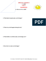 SPEAKING (1-4.2023) - Lesson 5 Happiness - T-Shirts, Weekends, spk2 A Place Affected by Air Pollution