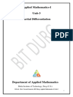 Applied Mathematics I Unit 3 Draft3