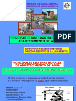 Tipos de Sistemas de Agua Potable