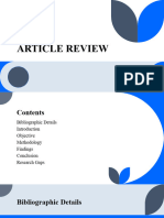 Article Review