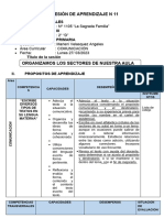 Sesión 11 Com Rotulamos Nuestros Sectores Del Aula