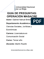 Guia de Preguntas Operación Masacre