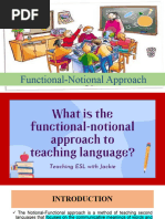 5 Functional-Notional Approach