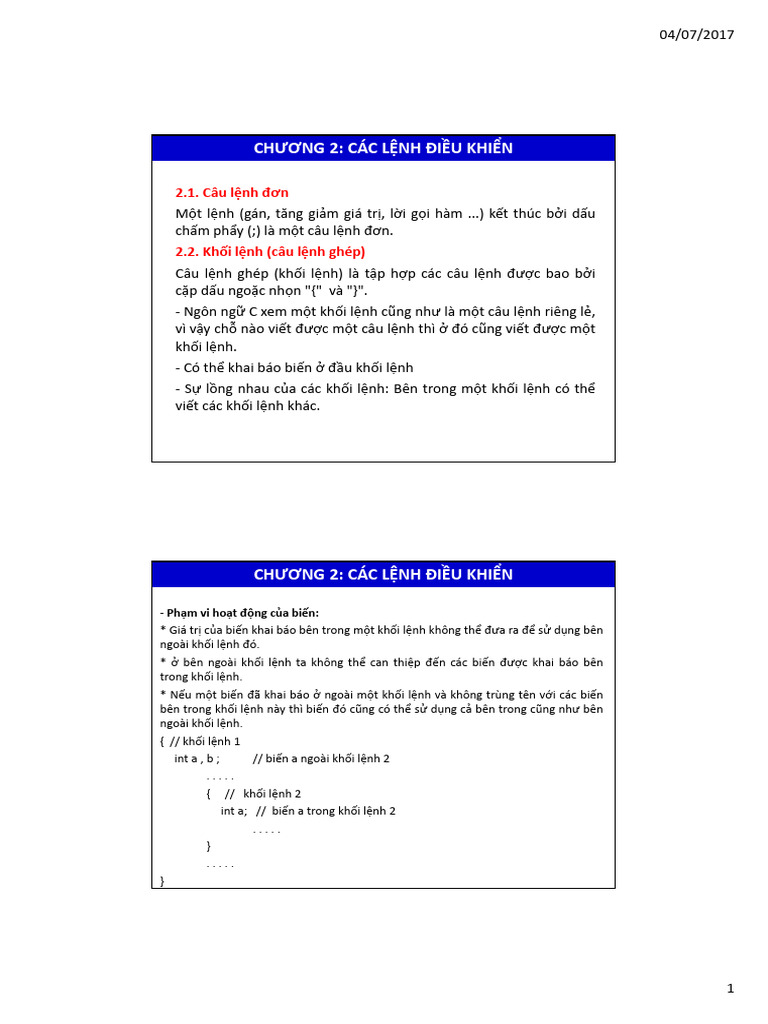 Chuong 2 - SV | PDF