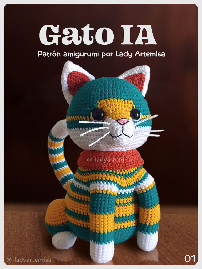 Patron Amigurumi gratuito-GatoIA-ESPLady Artemisa | PDF | Inteligencia ...