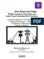 Tle Eim9 - q3 - Mod1 - Install - Wire - Ways - and - Cable - Trays - v3