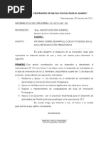 Modelo de Informe de Viaticos