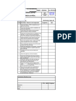 Check List For MCC's & VFD's