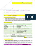 6.0 Electrochemistry