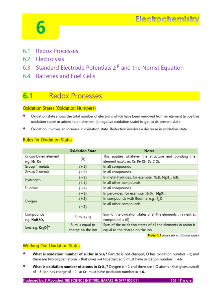 Balancing Redox Reactions Guide | PDF | Redox | Electrochemistry