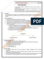 L-1 Adulteration Methods