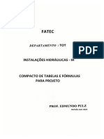 REVISÃO 2023 COMPACTO DE FÓRMULAS E TABELAS PARA PROJETO