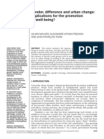 Walker Et Al 2012 Gender Difference and Urban Change Implications For The Promotion of Well Being